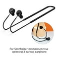 thumbnail image 2 of Cordón de silicona para auriculares con correa para el cuello para Sennheiser Momentum True Wireless 3, 2 of 6