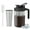 Black, variant on GOSCHE Cold Brew Coffee Maker - 2 Quart 64oz Stainless Steel Filter Cold Brew Pitcher Jar, No Leaks Cold Brew Mason Jar Coffee Maker, Easy to Clean Cold Coffee Maker