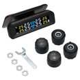 thumbnail image 2 of TPMS Monitor inalámbrico de de presión de neumáticos de coche con energía solar, advertencia de temperatura, recargable por USB - Sensor externo Sunnimix monitor de presión de neumáticos, 2 of 8