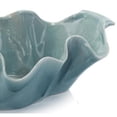 thumbnail image 2 of Aegean Sea Blue Bowl - Coastal Elegance, Artisan Craftsmanship - Large Decorative Centerpiece - 8.5"H X 26"W X 15.5"D, 2 of 6