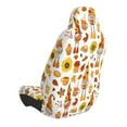 thumbnail image 2 of Balery Gnomes Autumn Harvest Pattern Car Seat Cover - Soft & Breathable Front Premium Covers with Non-Slip Protector Fits Most Automotive, Vans, SUVs, Trucks - 1 Unit, 2 of 5