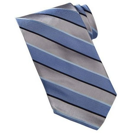 - Men's Wide Stripe Silk Tie SW00