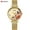 Gold, variant on CURREN Charming Flower Design Watches Women Fashion Casual Leather Wristwatch Ladies Watch Female Clock Women's Quartz Watch