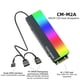 thumbnail image 2 of Seitruly Disipador de calor COOLMOON M2 SSD, radiador de disco duro de refrigeración, enfriador de disipación de calor, luz LED, almohadilla Videojuegos y accesorios, 2 of 6