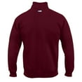 thumbnail image 3 of Men's Maroon Arizona State Sun Devils Big Cotton Quarter-Zip Pullover Sweatshirt, 3 of 3