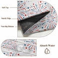 thumbnail image 6 of 4th of July Area Rugs 6'x9', Washable Small Throw Rugs for Kitchen Dining room, Independence Day Farmhouse Wooden Grain Indoor Outdoor Rug Non-Slip Low Pile Carpet Runner Reversible Floor Mats, 6 of 8
