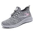 thumbnail image 1 of Zapatos Para Correr Mocasines casuales unisex Zapatillas casuales con banda elástica para deportes al aire libre (Gris 37) Tmvgtek Para Estrenar, 1 of 9