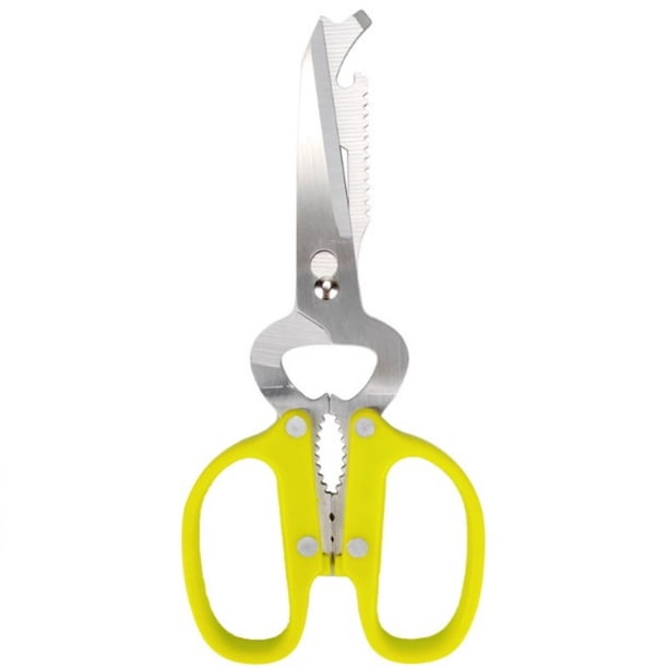 Tijeras multifuncionales de acero inoxidable 10 en 1, ideales para cocinas, picnics al aire libre, etc.
