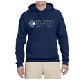 thumbnail image 2 of Grey Sloan Grey's Anatomy Pop Unisex Graphic Hoodie Sweatshirt, Navy, X-Large, 2 of 3