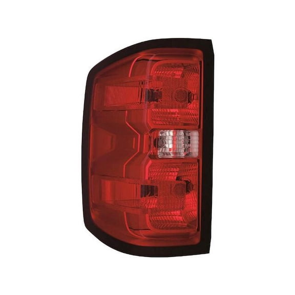 Left Driver Side Tail Light Assembly - Compatible with 2016 - 2019 Chevy Silverado 2500 HD 2017 2018