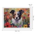 thumbnail image 2 of Diamond Art Kits for Adults, Colorful Flower DogDiamond Painting Kits for Beginners, Frameless Round 5D Full Drill Diamonds Art Pictures Gem Art Crafts Home Decor Gifts, 2 of 8