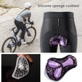 thumbnail image 4 of Pantalons de Cyclisme pour Femmes avec Poche Respirants Rembourrés en Gel pour Vélo Course Jogging, 4 of 8