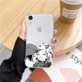 thumbnail image 3 of Funda de teléfono NANA de Anime clásico japonés para Iphone 15 11 13 14 Pro Max 7 8 Plus X Xr Xs Max Se2020 12mini cubierta transparente, 3 of 5