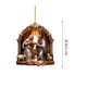 thumbnail image 3 of Adornos de Nacimiento por Sublimación, Decoración Navideña Única, Regalo de la Virgen María, Decoración para Árbol de Navidad, Adornos de Sublimación, Decoración Navideña Única, Adornos de, 3 of 6