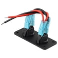 thumbnail image 6 of 2 Gang Rocker Toggle Switch Panel for Car RV Truck 12V Blue LED Light New, 6 of 6