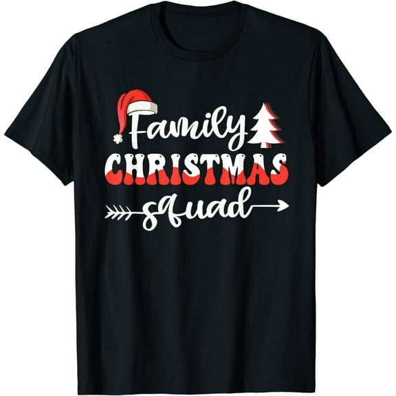 Christmas Morning Squad Xmas Holiday Pajama Matching Family T-Shirt