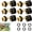 6 Sets, variant on Garden Hose Quick Connector,3/4 Inch GHT Solid Brass Garden Hose Quick Connect Fittings, Water Hose Connectors with Leak-Proof Seal & Universal Fit for Outdoor Gardening and Cleaning Use (4 Sets)