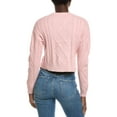 thumbnail image 2 of Cotton Emporium womens  Sweater, m, Pink, 2 of 3