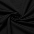 thumbnail image 5 of Men Summer Short Sleeve Pajamas V Neck Stripe Irregular Hem Long Sleepshirts, 5 of 5