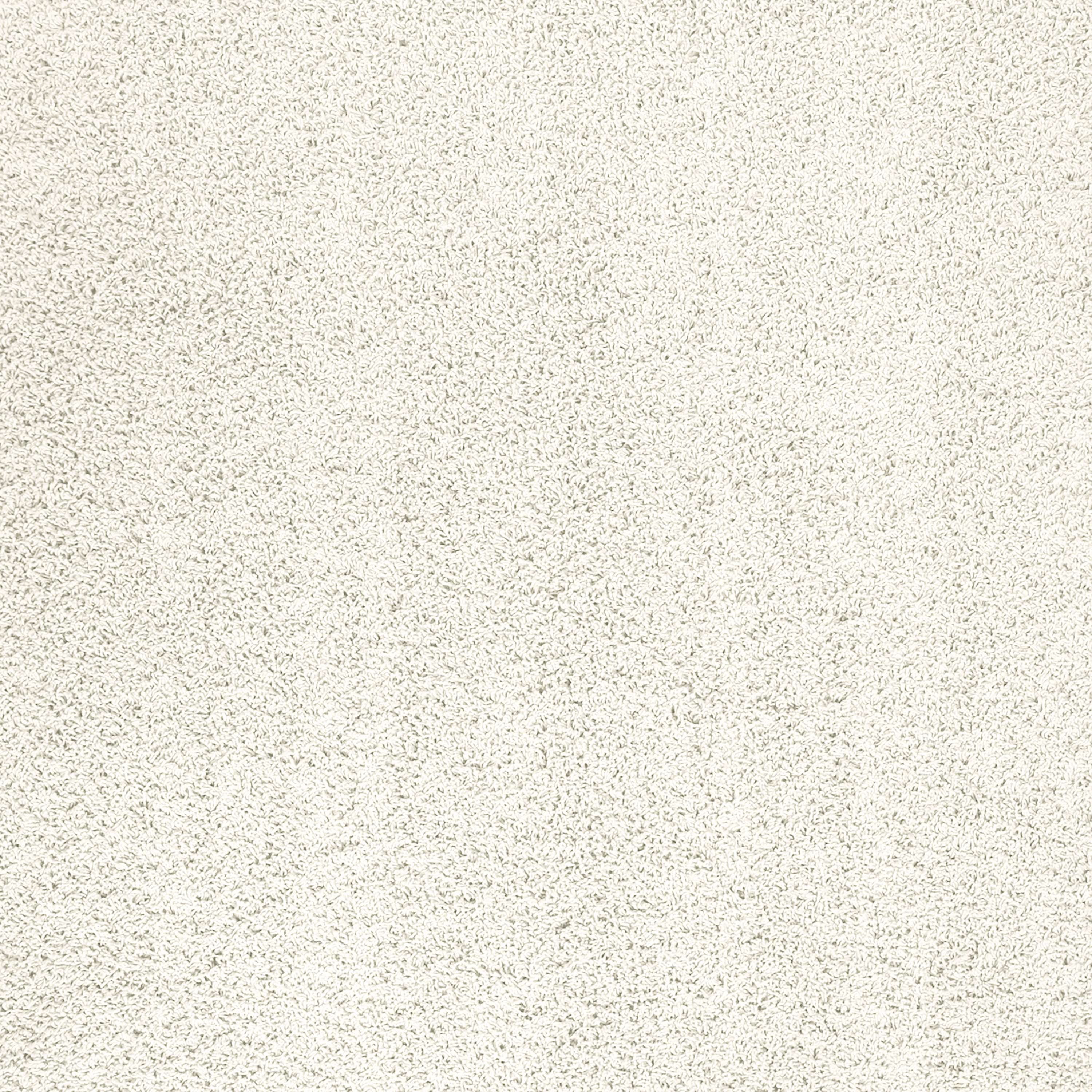 Mainstays Traditional Solid Ivory Shag Indoor Area Rug, 7'x10'