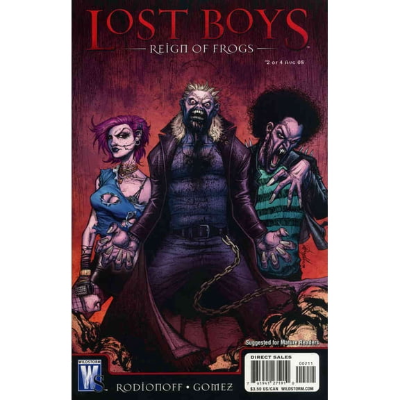 Lost Boys: Reign of Frogs #2 VF ; WildStorm Comic Book