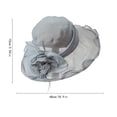 thumbnail image 3 of cpengpj Ladies Sun Hat Kentucky Jockey Club, Tea Party Accessories for Women Hats for Derby Day Wedding Tea Cocktail Party Sun, 3 of 6