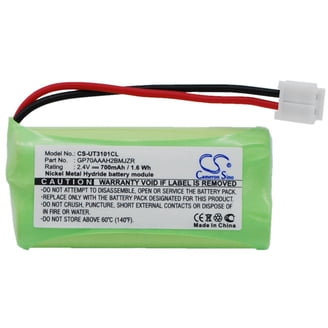 Replacement Battery For Uniden Cordless Phones - 3-Pack, 3.6V 800mAh, Fits BT-446, BT-1004, Etc.