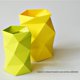 thumbnail image 4 of Soporte de lápiz de silicona, lápiz geométrico, recuadro oblicuo, caja de papelería, organizador de escritorio, amarillo Feliz Sencillez, 4 of 5