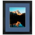 thumbnail image 2 of ArtToFrames 14x24" Matted Picture Frame with 10x20" Single Mat Photo Opening Framed in 1.25" Satin Black and 2" Royal Mat (FWM-3926-14x24), 2 of 8
