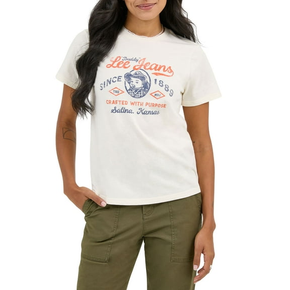 Lee® Women's Regular Fit Short Sleeve Graphic Tee, Sizes S-3XL