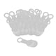 thumbnail image 1 of 50 almohadillas antideslizantes para perchas de ropa, accesorios para colgar ropa, agarre antideslizante. transparente, 1 of 9