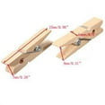 thumbnail image 5 of Wood Clothespins With Spring, 50 PACK Wooden Clip Laundry Clothes Pegs Photo Clips Pins, 5 of 6