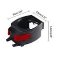 thumbnail image 5 of 2 in 1 Car Air Vent Cup Holder with Phone Mount AntiShake Phone Stand Water Drink Holder Bottle, 5 of 9