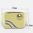 thumbnail image 3 of Anillo Color Oro Para Hombres de Acero Inoxidable Sol y Camino, 3 of 4