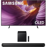 Samsung QN77S85FAEXZA 77 Inch OLED HDR 4K Smart TV with a Samsung HW-Q800F Q Series Soundbar 5.1.2 Ch Subwoofer (2025)
