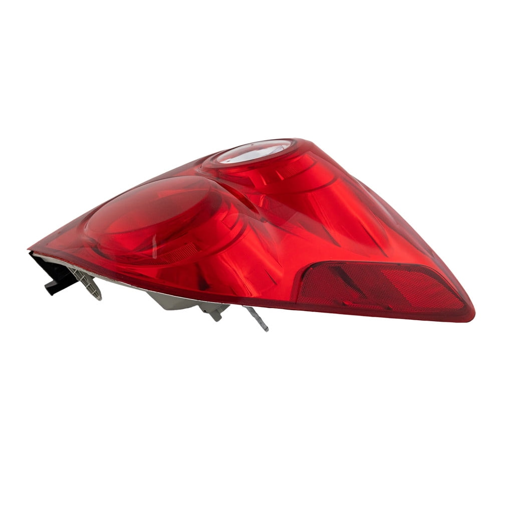 For Chevy Equinox 2010 11 12 13 14 2015 Tail Light Assembly Passenger Side | CAPA Certified | Chrome Housing | Red/Clear Lens | Replacement For GM2801242 | 22759317