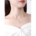 thumbnail image 3 of 14K Gold Necklace with Lucky White Jade Pendant, Unique Birthday or Birthday Gift for Women, Perfect for Wife or Girlfriend, 3 of 4