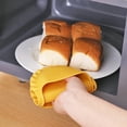 thumbnail image 4 of Dumpling-Shaped Anti-Scalding Heat-Insulating Glove Oven Chuck Silicone Oven Mitts Cooking Pinch Mitts for Kitchen Cooking BBQ Air Fryer Grip Toaster Microwave, 4 of 5