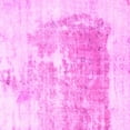 thumbnail image 1 of Ahgly Company Indoor Square Solid Pink Modern Area Rugs, 5' Square, 1 of 4