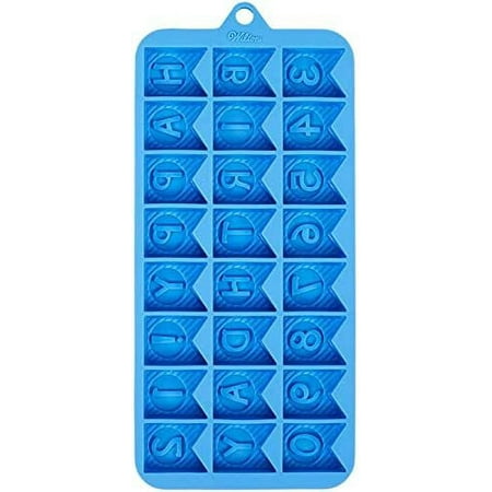 Happy Birthday Pennant Silicon Candy Mold