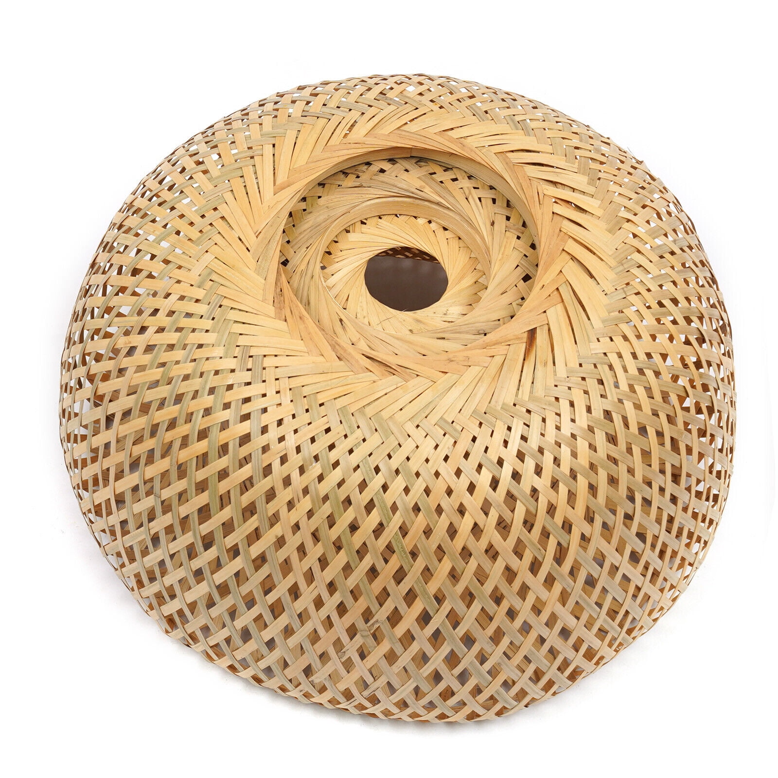 Vintage Bamboo Wicker Rattan Shade Pendant Light Hanging Fixture Ceiling Lamp 110V / 60Hz Bamboo Wicker Rattan Shade Pendant Light