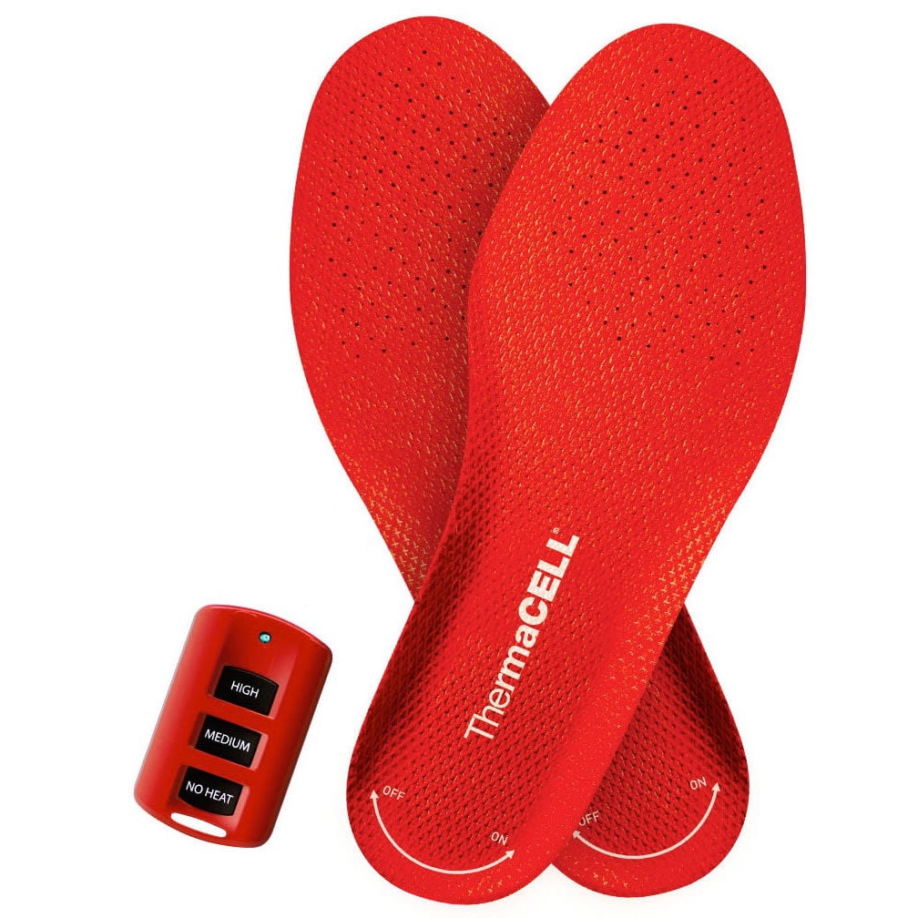 ThermaCELL Rechargeable Heated Insoles (11.5-13) - 2X