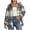Black-01, variant on Perfectbot Women's Plaid Shacket, Button Down Shirt Jacket with Ribbed Hem, Relaxed Fit Fall Outerwear