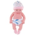 thumbnail image 2 of Muñeca Reborn de Vinilo de 25 cm Juguete para Bebé de Aprendizaje Hugo Muñecas renacidas para la enseñanza, 2 of 10