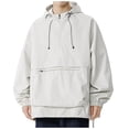 thumbnail image 1 of uikmnh Winter Coats For Men,Male Drawstring Zipper Jacket Casual Jacket Jacket,Size 3XL, 1 of 5