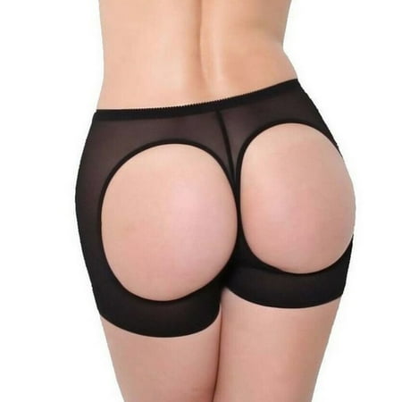

GOODLIEST Underwear Sexy Women Underpants Hip Body Butt Shaping Exposed Buttocks Shorts