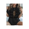 thumbnail image 1 of MaMa Lightning Leopard T-Shirt – Women’s Round Neck Tee, Daily Casual Gift for Moms, 1 of 6