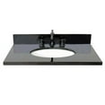 thumbnail image 2 of 31" Black galaxy granite top with oval sink, 2 of 4