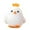 White, variant on 3D Cartoon Easter Chick Hanging Decorations - Colorful Festive Party Ornaments for Easter Trees & Wreaths, Cute Chick Costume Charms for Home & Party Decor, Spring Holiday Decorative, 3*3*2in, Yellow