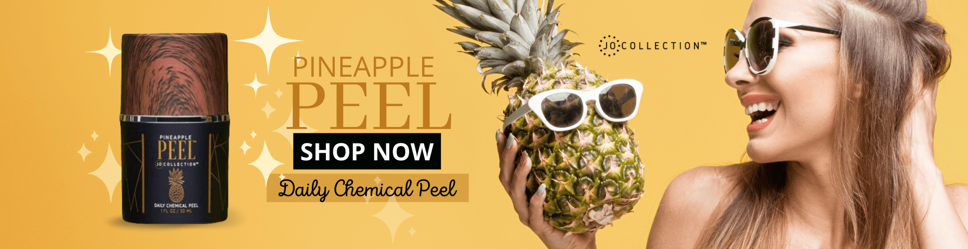 Jo Collection Facial Cream Exfoliator, Pineapple, 30 mL